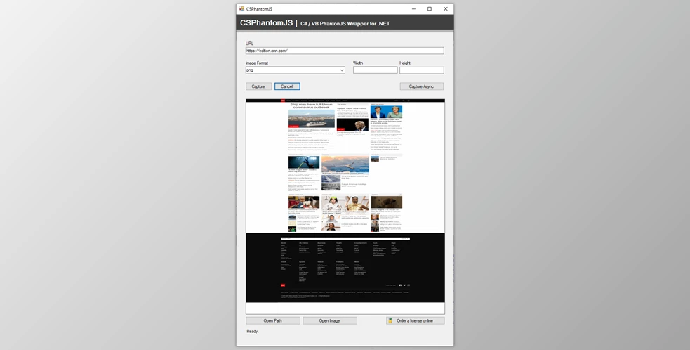 Microncode CSPhantomJS